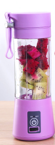 USB Ricarica 6 Lame 380ml Spremiagrumi portatile Succo Smothie Maker Smoothie Blender Estrattore Mixer