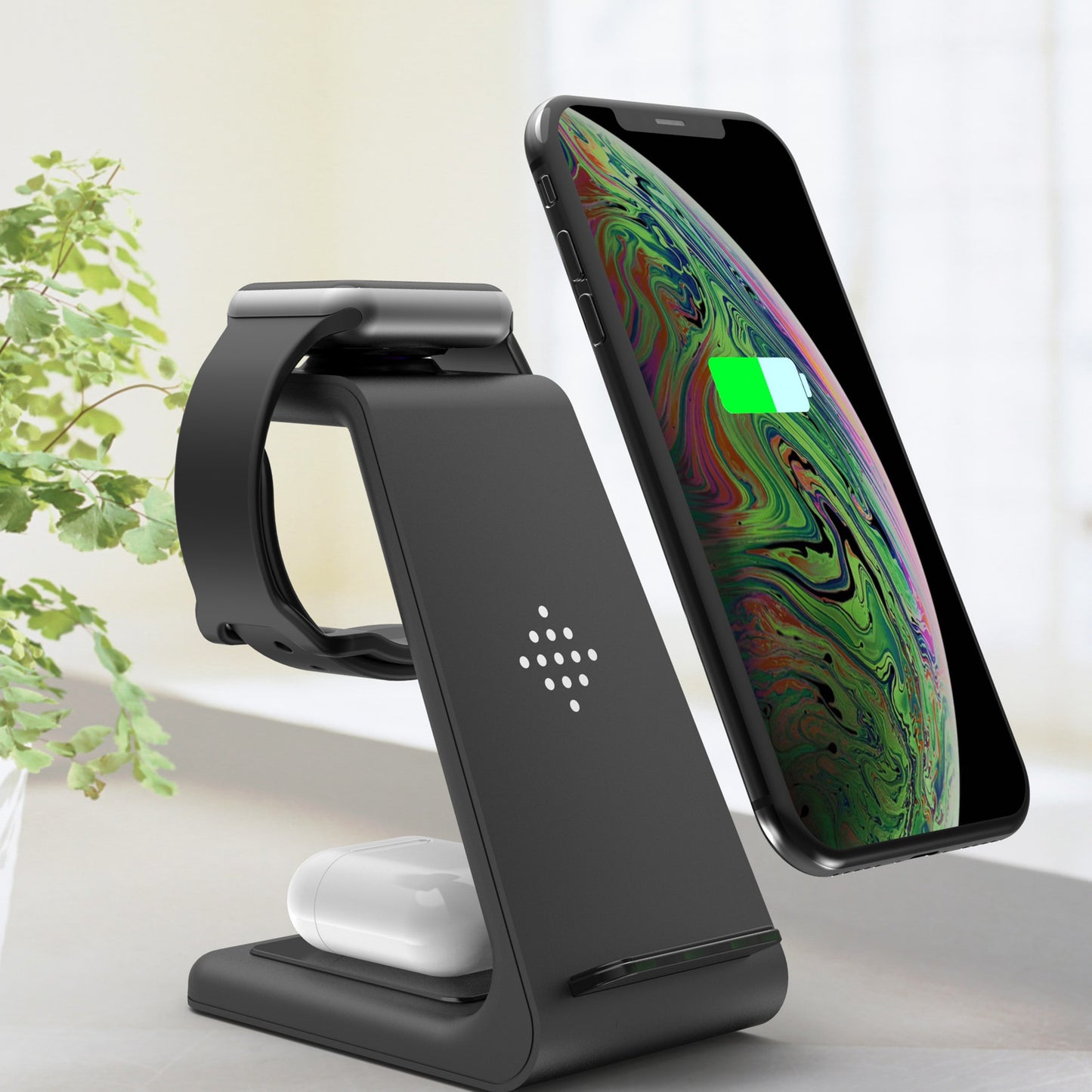 AAA Caricatore Wireless multistation per telefono smartwatch