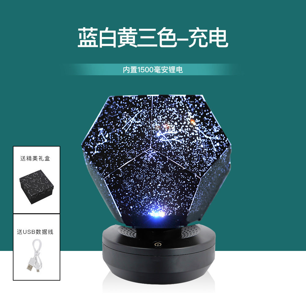 Lampada effetto cielo stellato lampada di proiezione stelle romantico Lampada cielo stellato sonno bambini luce notturna