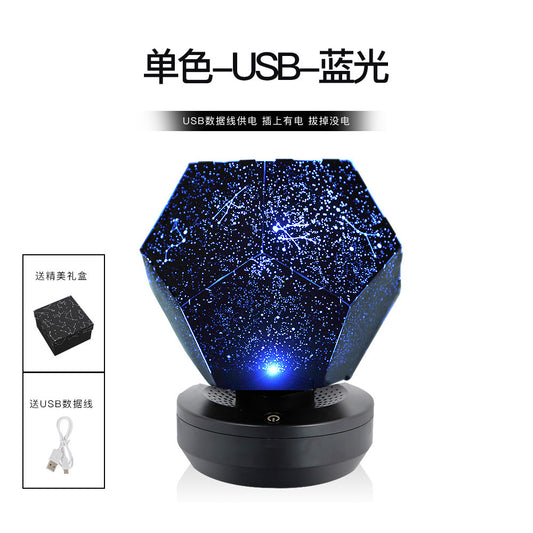 Lampada effetto cielo stellato lampada di proiezione stelle romantico Lampada cielo stellato sonno bambini luce notturna
