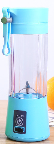 USB Ricarica 6 Lame 380ml Spremiagrumi portatile Succo Smothie Maker Smoothie Blender Estrattore Mixer