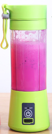 USB Ricarica 6 Lame 380ml Spremiagrumi portatile Succo Smothie Maker Smoothie Blender Estrattore Mixer