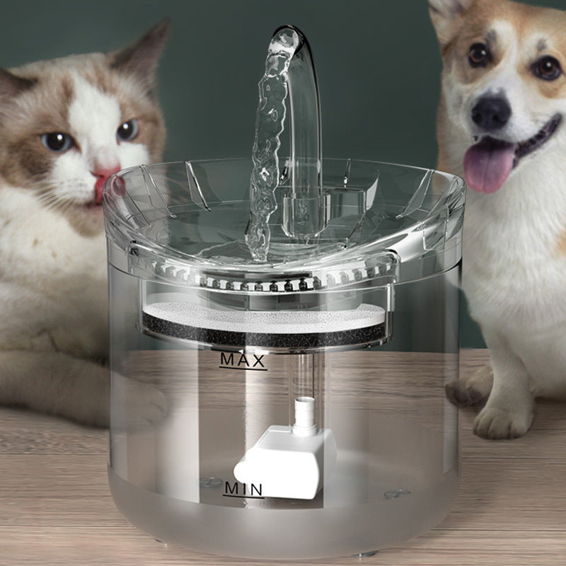 Pet water dispenser automatic cycle smart cat water dispenser cats and dogs drinking water dispenser water bowl pet supplies