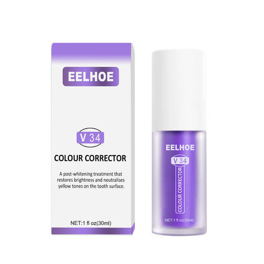 eelhoe sbiancante per denti e smalto ingiallito riparazione dentifricio pulizia orale cura smalto riparazione alito fresco rimuovere macchie denti
